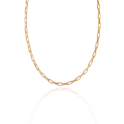 14kt GoldFill Paperclip Minimals Chain Necklace