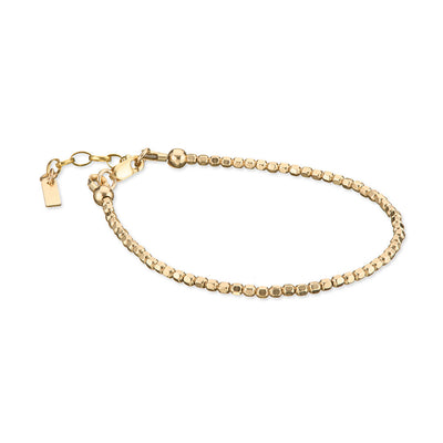 14kt Goldfill Beaded Bracelet - Set of Three